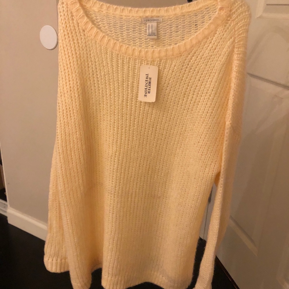 Knit sweater